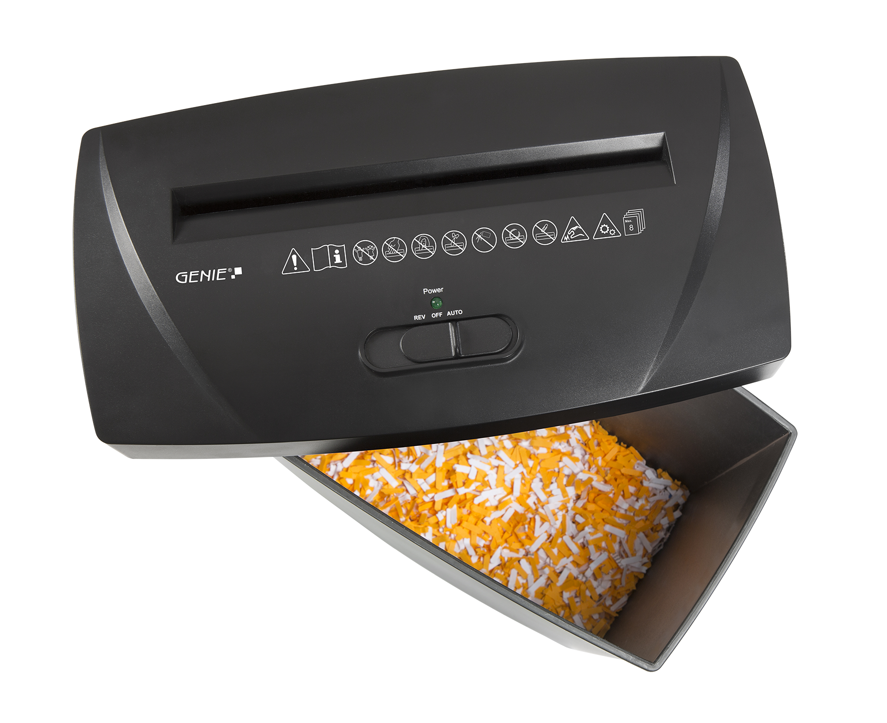 Papershredder, 8 sheets cross cut
