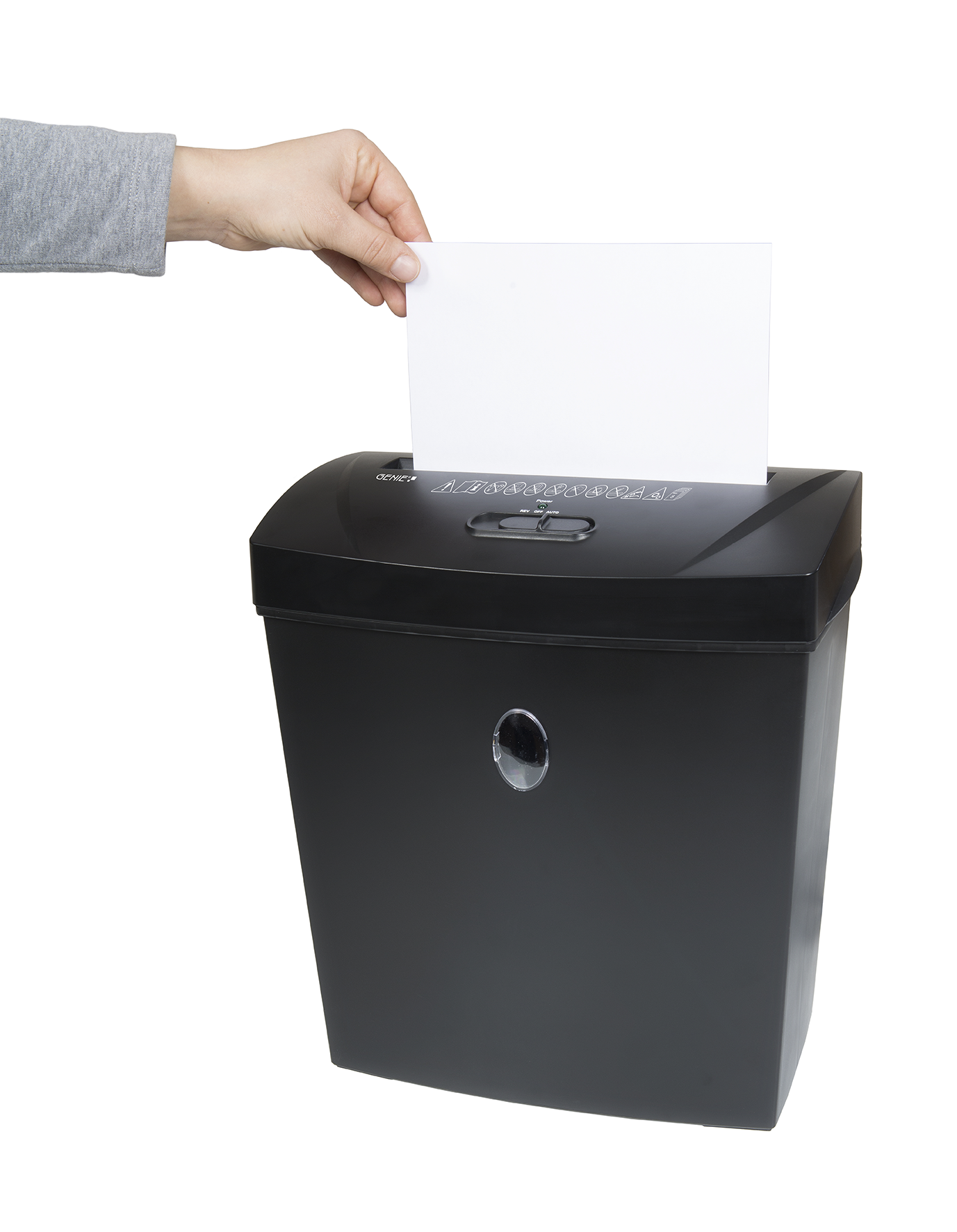 Papershredder, 8 sheets cross cut