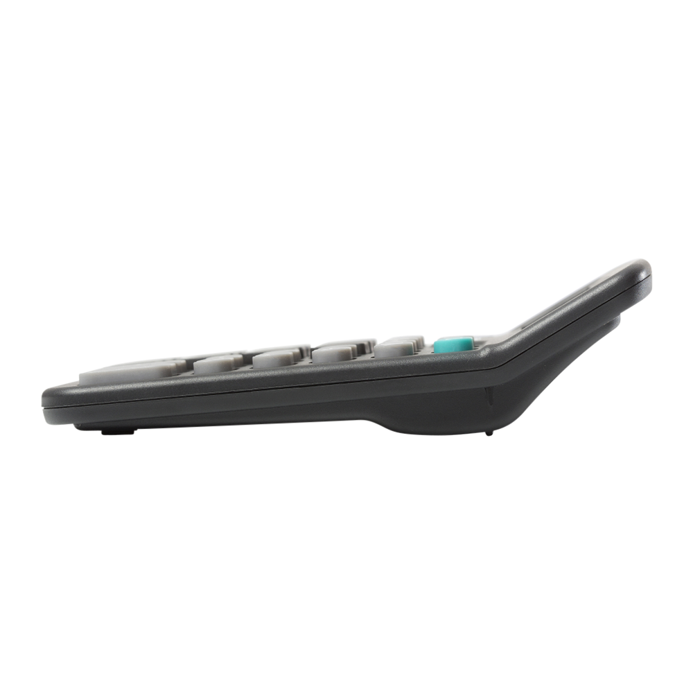 10-digit desktop calculator with dual power (solar and battery)
