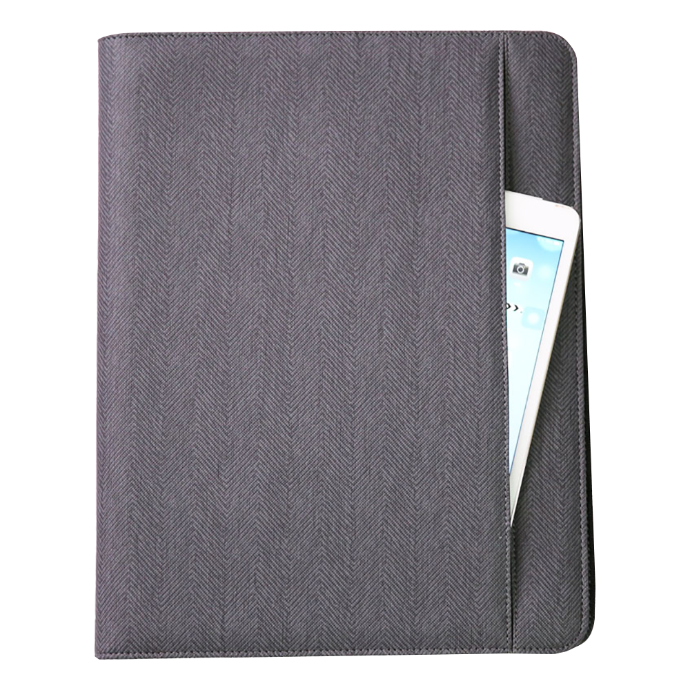 A4 Schreibmappe M?nchen aus strukturiertem Nylon.
