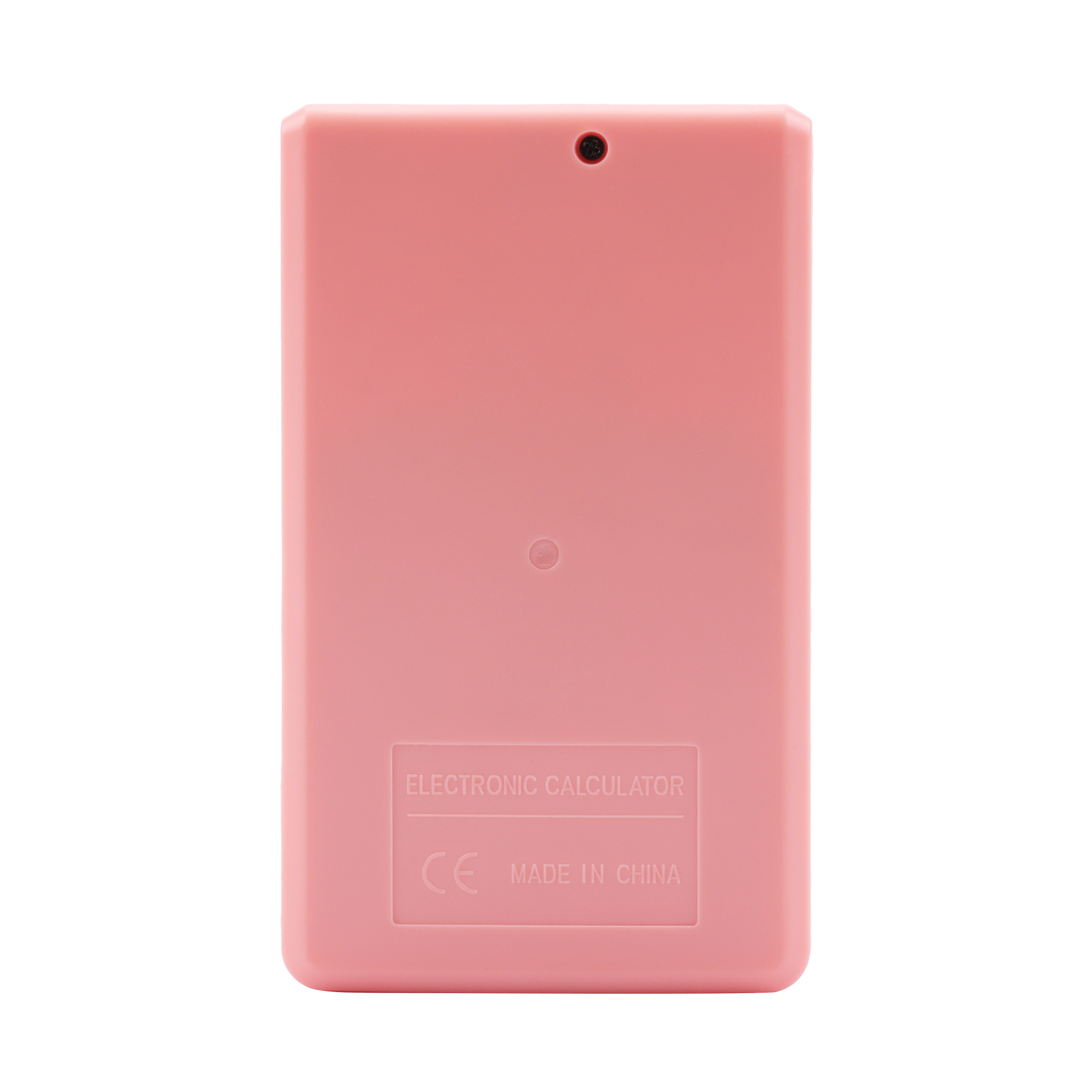 12-stelliger Taschenrechner mit Dual-Power (Solar und Batterie) pink