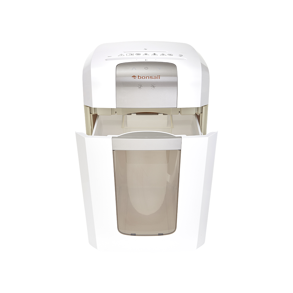Shredder (8 sheets, micro cut, two hours continuous operation, circa 4.500 sheets) silver-white
