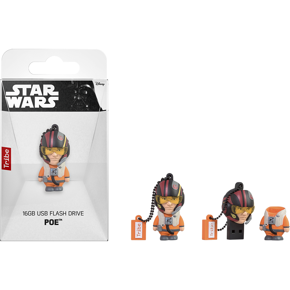 STAR WARS TFA Poe 
USB Memory Stick: 16GB