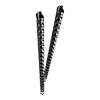 Plastikbinderücken (DIN A4, 6 mm, 25 Blatt) 50 Stück schwarz