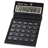 12-digit desktop calculator with dual power (solar and battery)