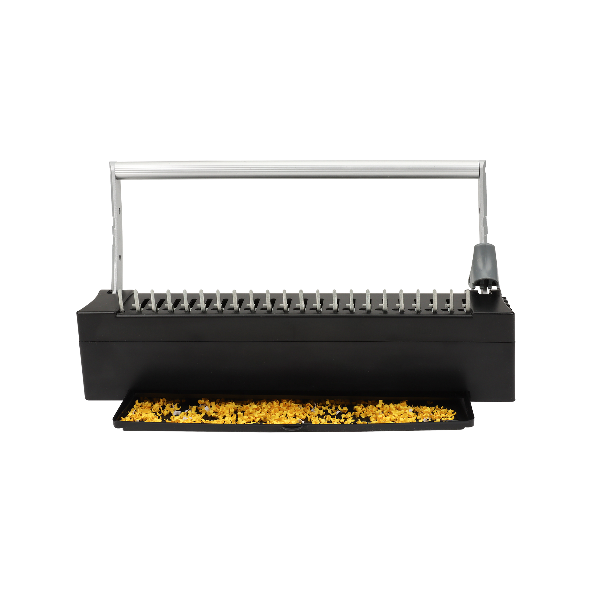 Spiral binding machine, including 20 pieces plastic binders