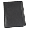 A4 Conference Folder Frankfurt in leather look and structured nylon, with removable ring binder.
