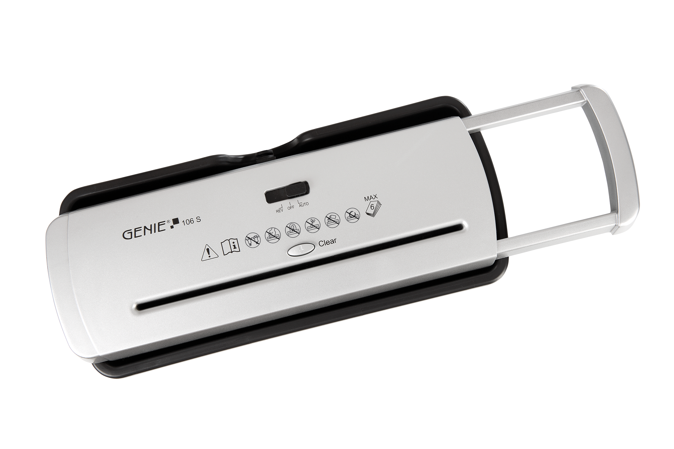 Papershredder, 6 sheets strip cut