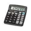 10-digit desktop calculator with dual power (solar and battery)